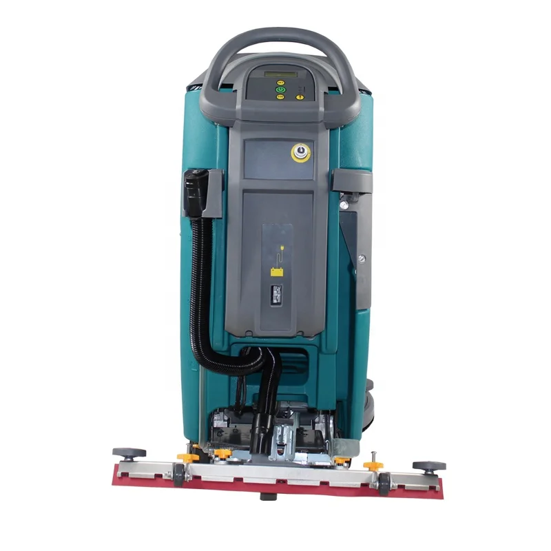 Top Quality Hardwood Floor Washing Low Noise Hand Push Floor Scrubber Walk Behind Auto Scrubber