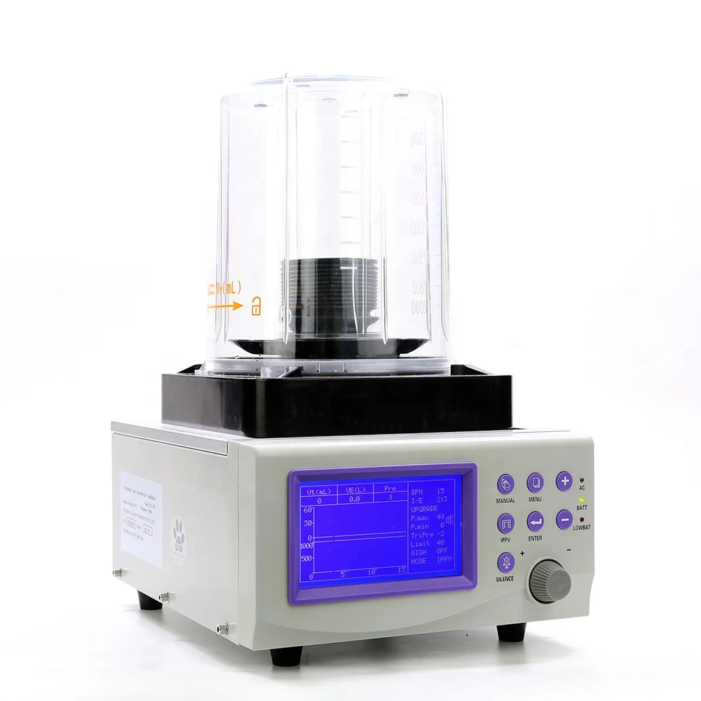PAV-R1A High Quality Veterinary Anesthesia Ventilator