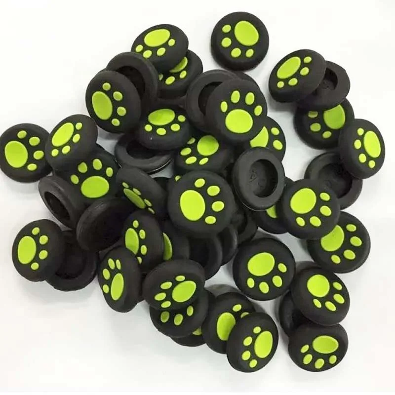 Cat Paw Thumb Stick Grip Controller Rubber Silicone Joystick Cover Case For Sony Ps5 Ps4 Ps3 Slim Xbox 360 One Switch Pro