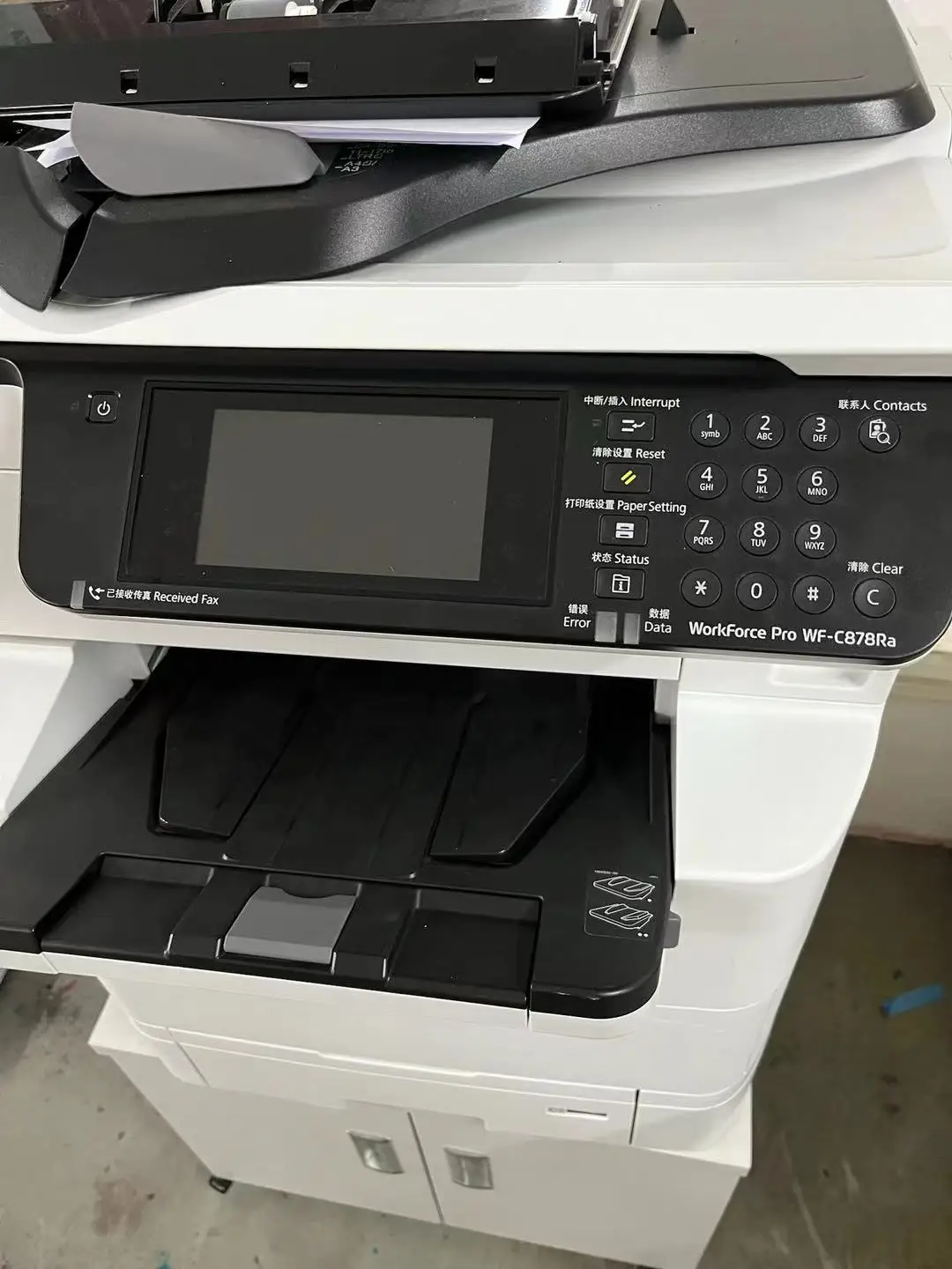 Новый принтер Epson Wf-C879R высокого качества для рабочей силы C878r копировальный аппарат