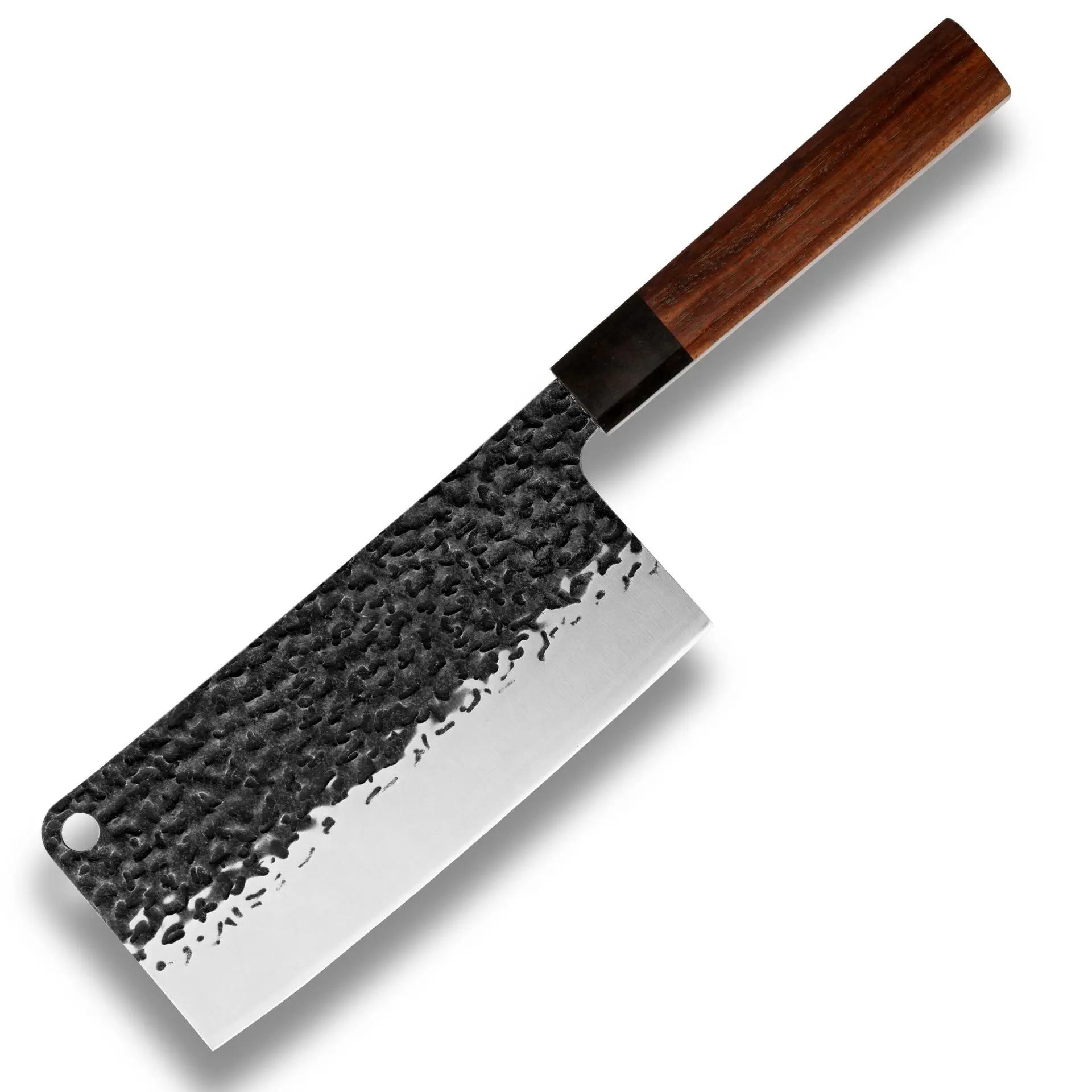 Internodes 5 Inch Santoku Knife With Black Coating Japanese Chef Knife Small Slicer Knife