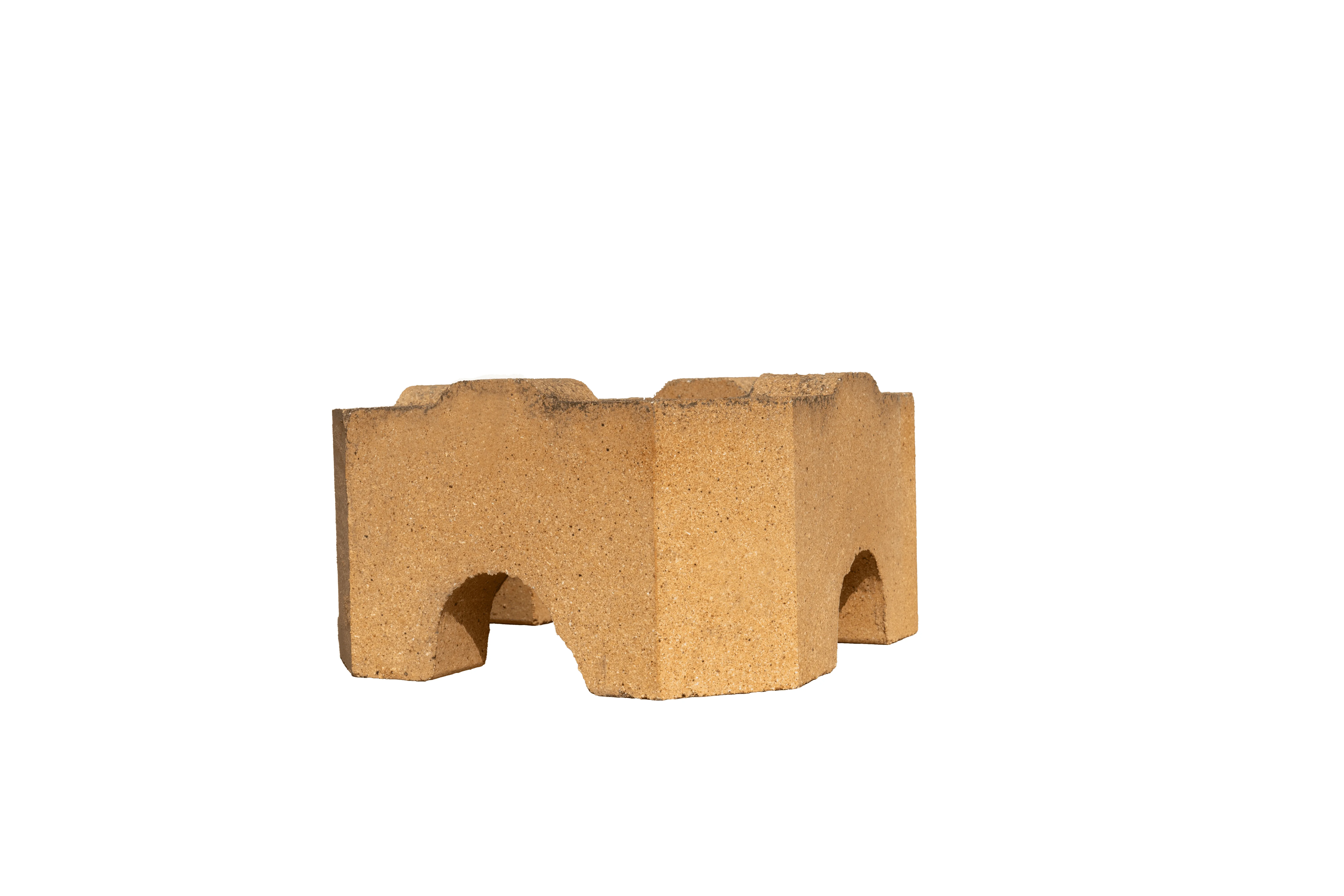 Irregular Fire Alumina Round Clay Arc Brick Curved Brick For Oven Kiln