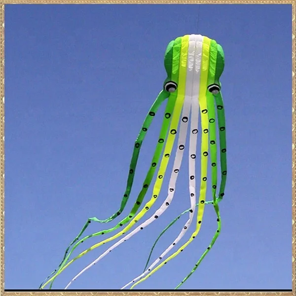 Easy flying large octopus soft kite Size color customizable from the Factory