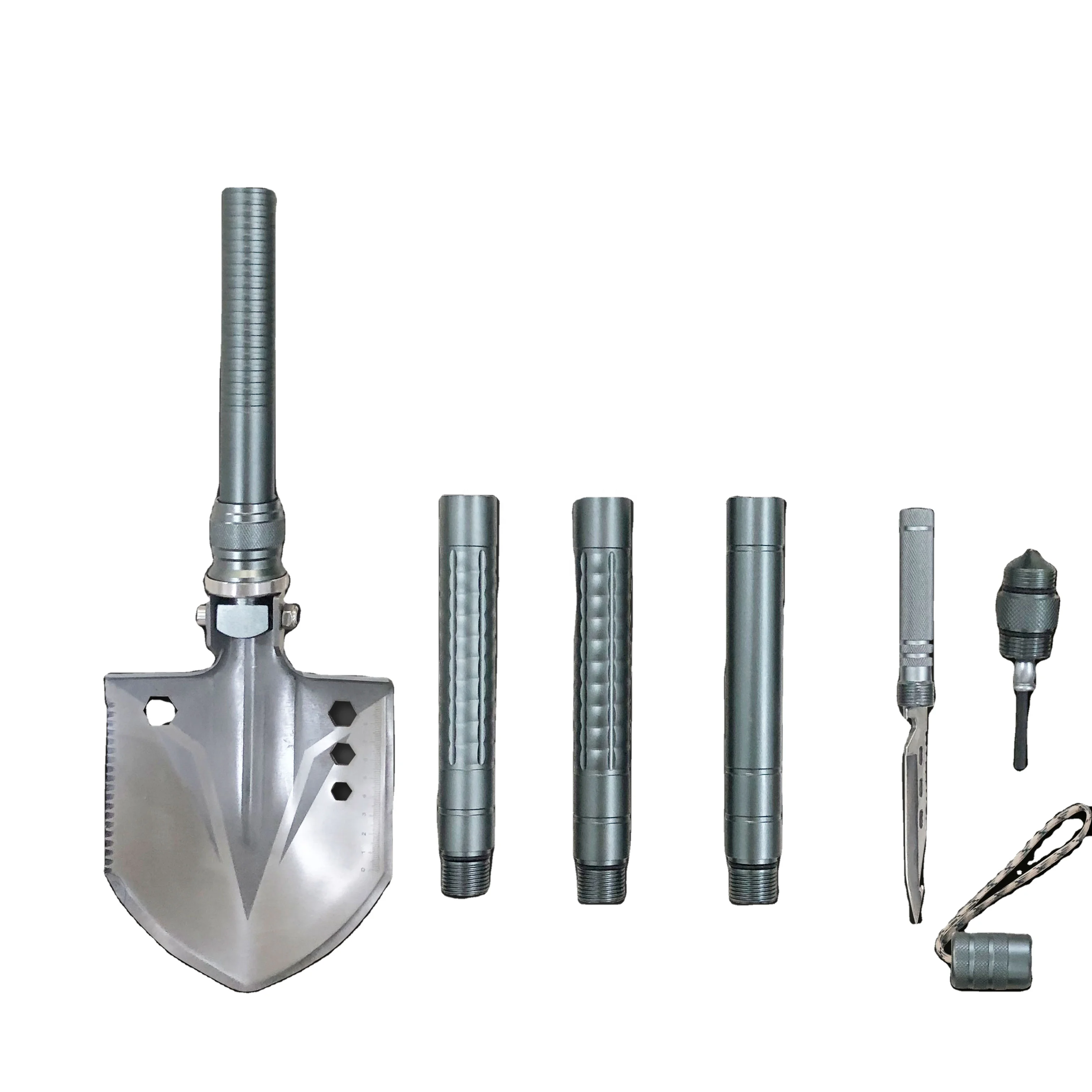 
Multifunctional Outdoor Folding Military Survival Shovel titanium shovel 