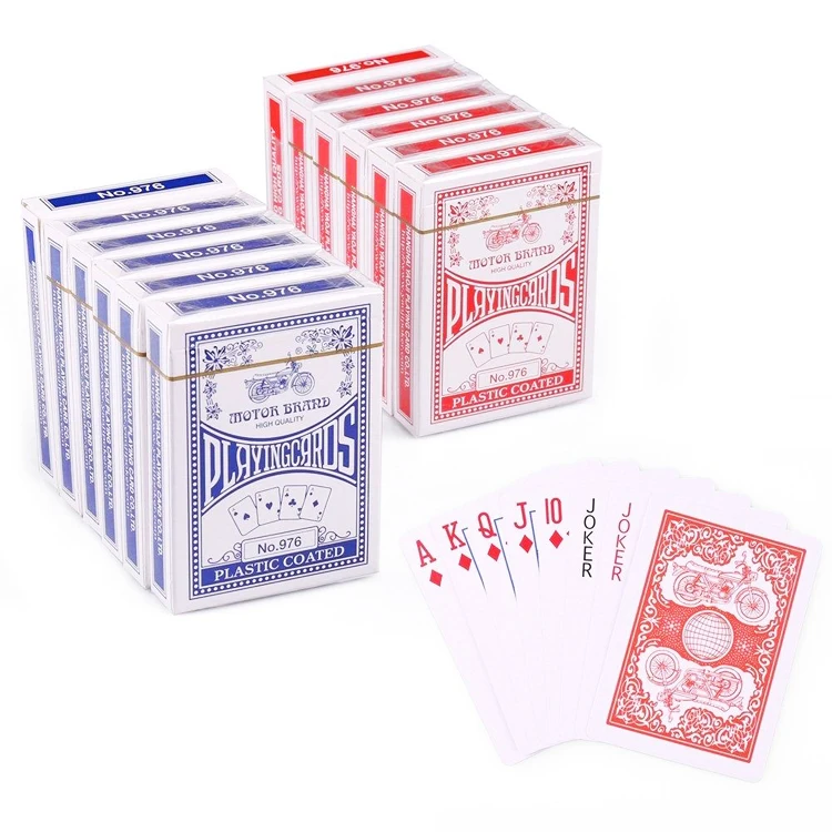 
Full Color Varnishing Fun Paper Playing Poker Cards Custom Printing 