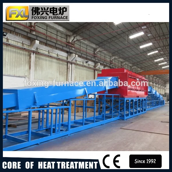 china carbon continuous coils stainless steel sheet bright annealing furnace