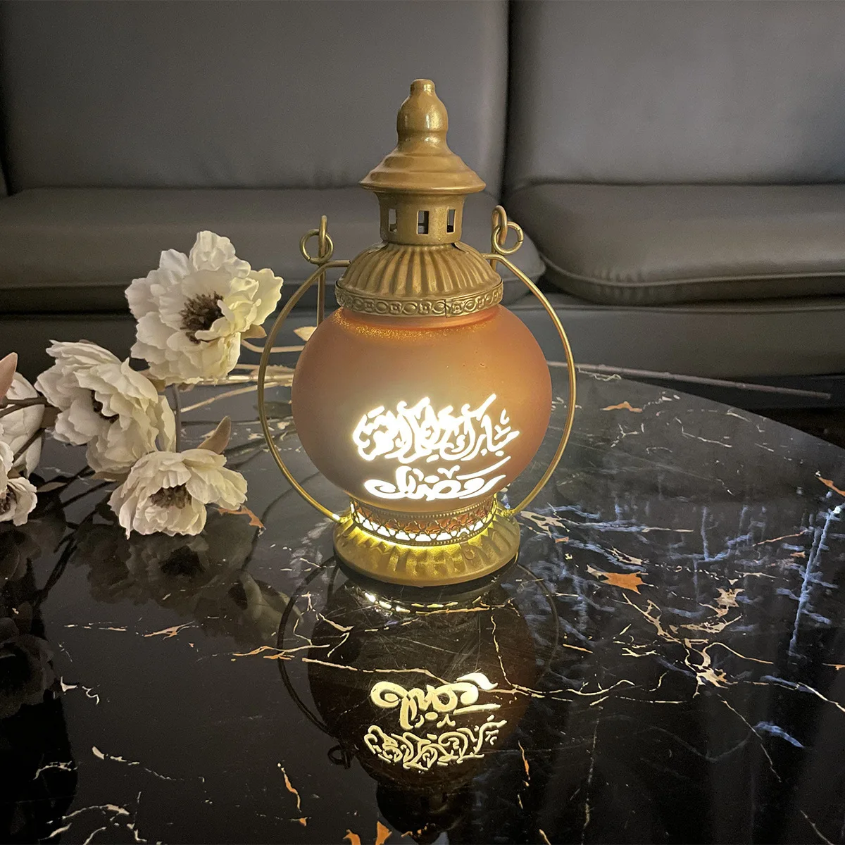 Portable Horse Lamp Candle Holder Decor Lantern Lamp Vintage Decor Christmas Vintage Lantern Vintage Rustic Lamp