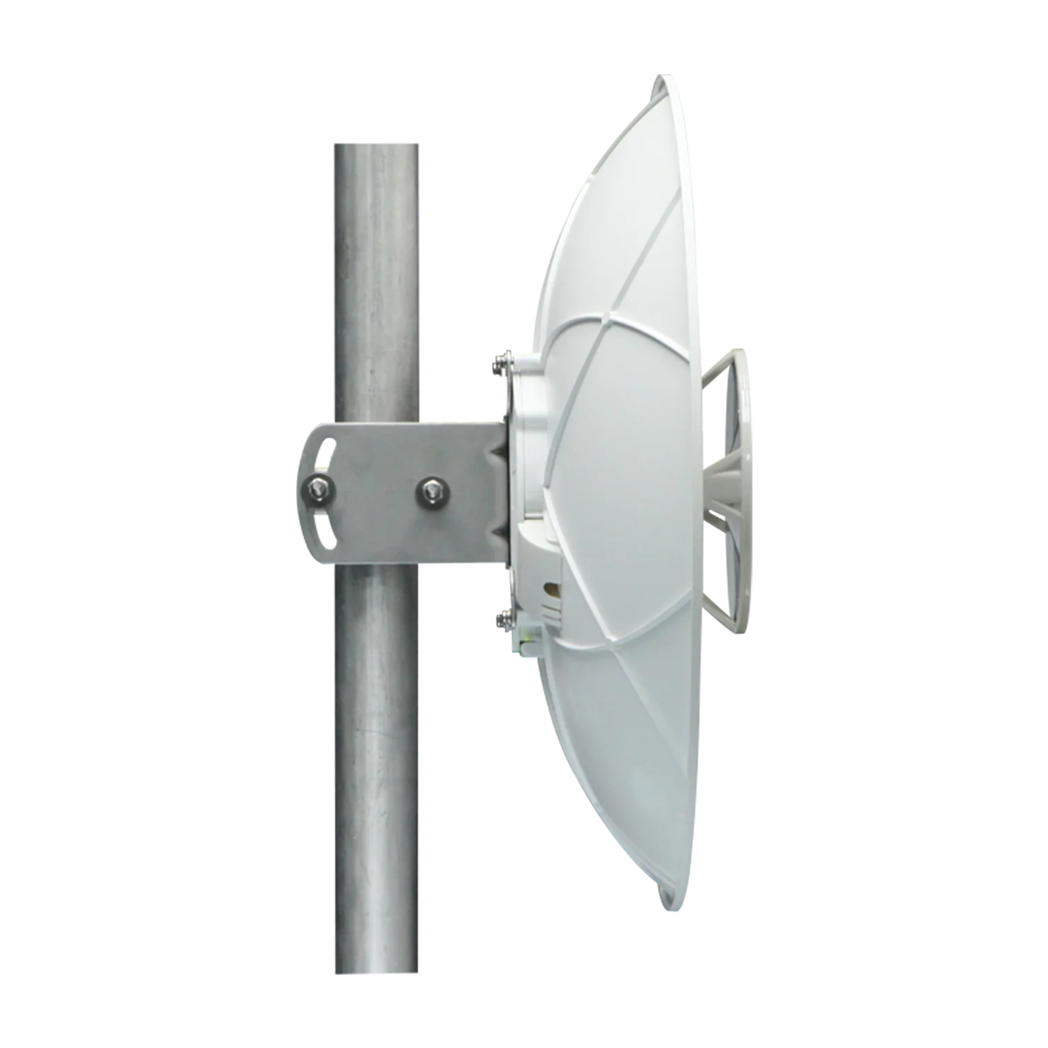 5GHz 25dBi 1201Mbps 2*2 MIMO Hi-Power outdoor wireless Wifi dish bridge based on 802.11ax technology. for ubiquiti
