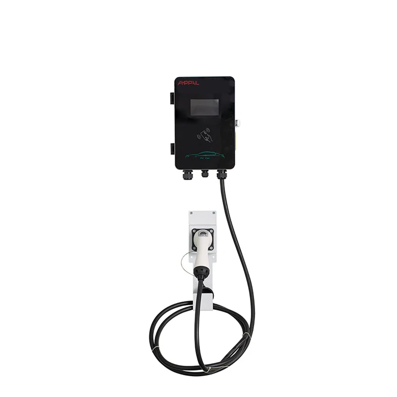 EV 7kw Household AC Charging Station for Electric Vehicles with Type 2 Plug and 5m Cable