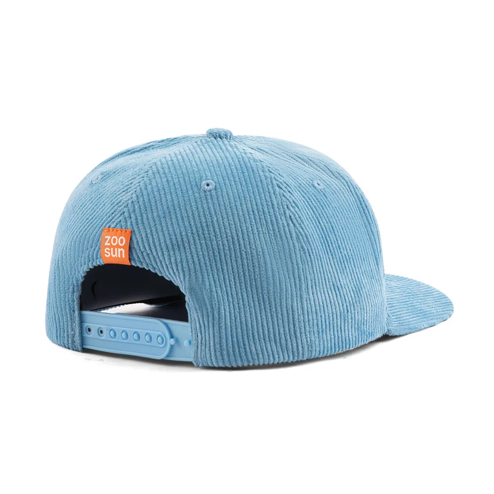 OEM Custom Logo Corduroy Hats Customize Vintage 5 panel Structured Snapback Caps For Kids Men