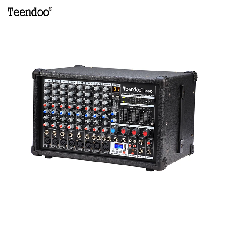 
High Quality Professional 8 Channel Consola Power Mixer Audio 