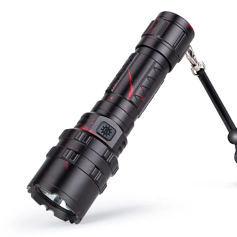 
Outdoor High Power Zoomable P50 Emergency USB Rechargeable Aluminium Alloy Hand Torch Tactical Led Flashlight 