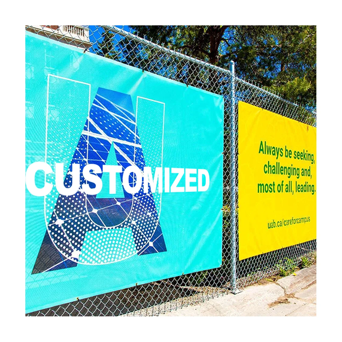 Wholesale Trade Show Promotion bright banner brows outdoor banner vinyl banners for cars