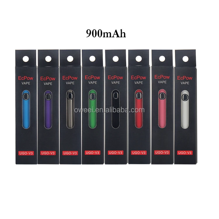 
350mAh 650mAh 900mAh Vertex Variable Voltage 510 Cbd Vape Preheating Battery 350mAh With Button LED light Cbd Battery 