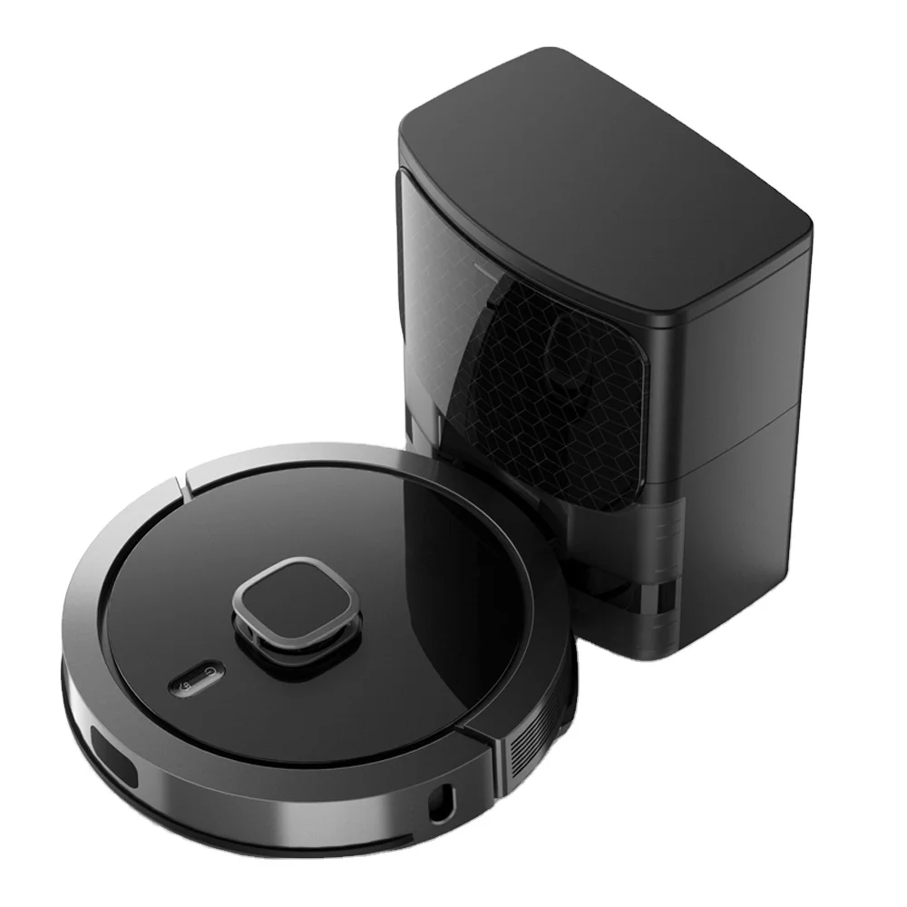 LIECTROUX G7 работает с Amazon Alexa или Google Assistant, самоопускающийся лазерный Роботизированный пылесос, робот-пылесос