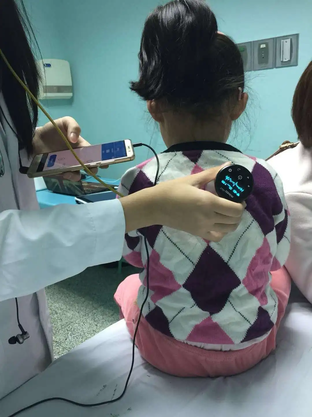 CE Approved Minttihealth Smartho Professional Doctor Stethoscope Wireless Digital Stethoscope