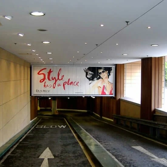 Мост trivision рекламный щит вращающиеся панели