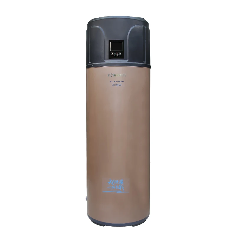 All in one air source hot water heat pump water heaters 200L