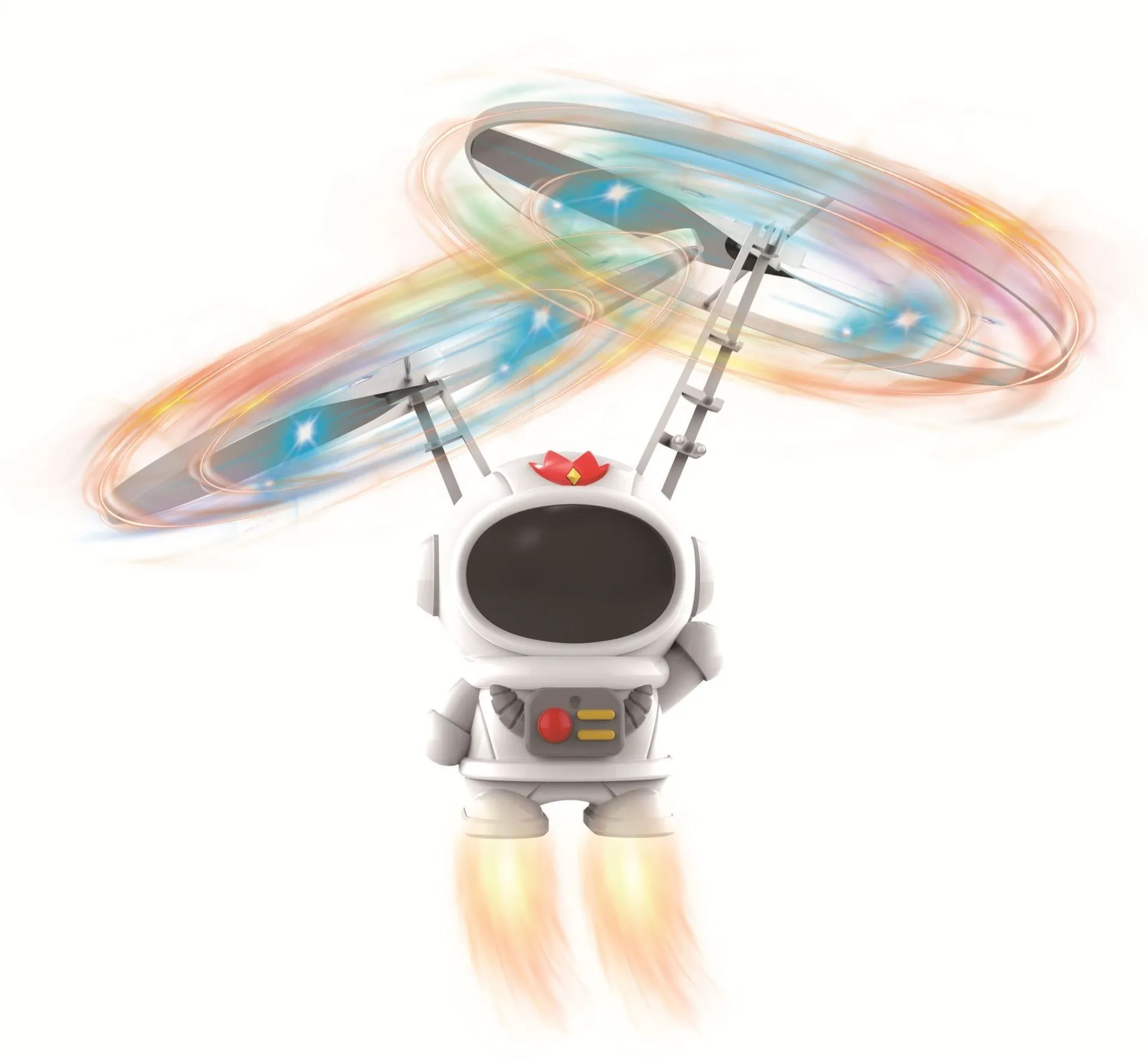 Astronaut Flying Helicopter RC Mini Drone Induction Suspension Aircraft Games Hand Controlled InfraredInteractive Kids Toys