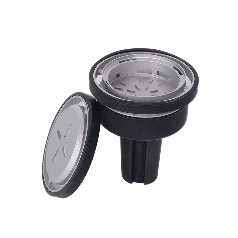 Black Silicone Hookah Pan CNC Hookah Accessories Machining Aluminum Shisha Bowl