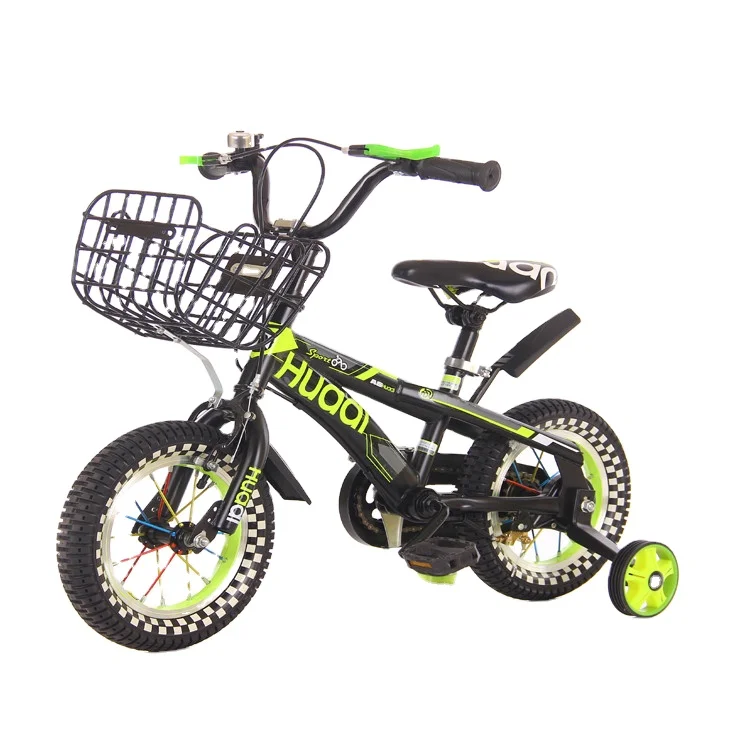 Colombia Market Baby Ride on Toy Bicycle for Children High Quality New Design Steel CE Soft Leather Training Wheels Kids Bike