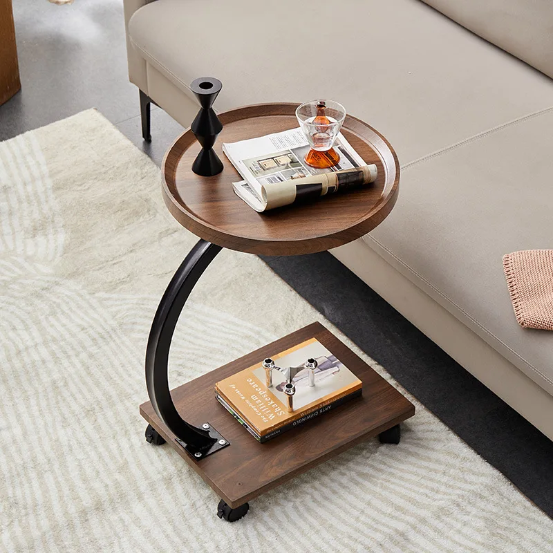 Original factory creative edge coffee table adjustable tea table simple corner movable tea table for living room hotel