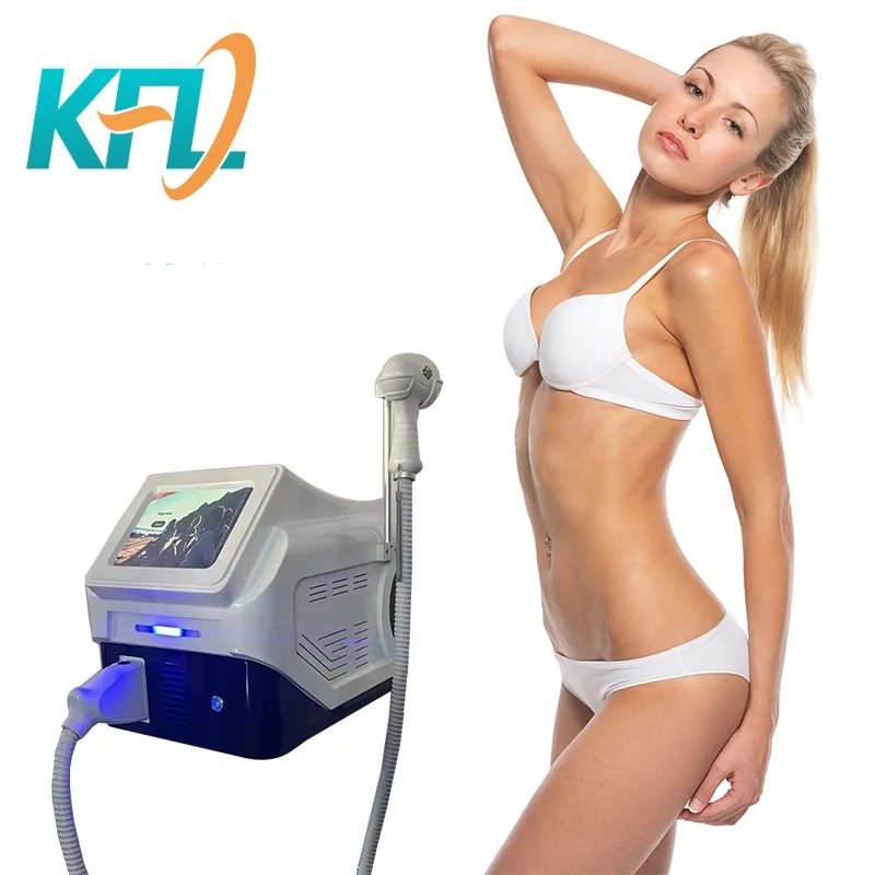 CE Approved triple wavelength laser diode 808nm diode portable hair removal machine for beauty salon