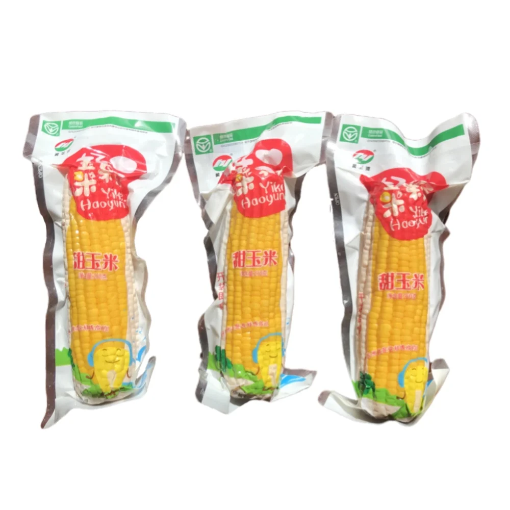 2022 Sweet Corn maize human food  Yellow Corn with vacuum package