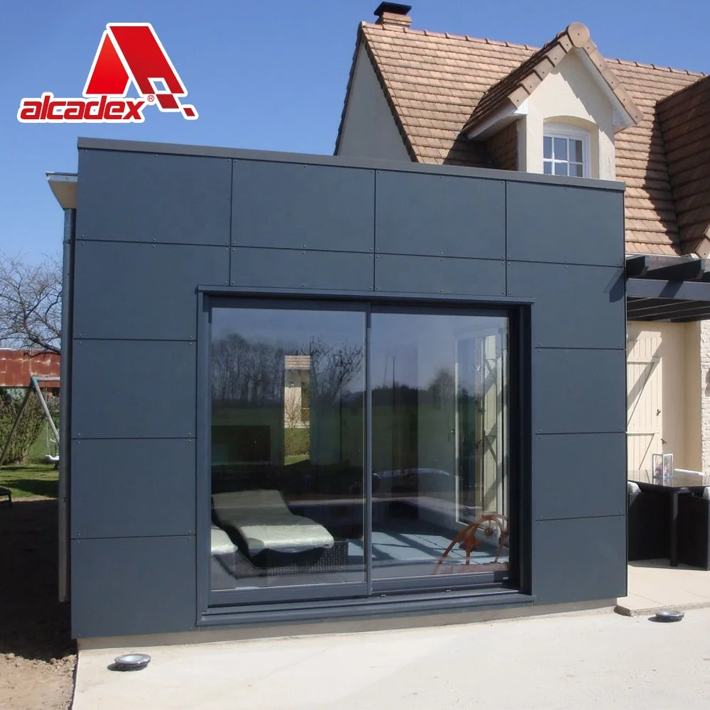 Aluminum panels exterior building facade composite board acp sheet cost iso wall sandwich panel price