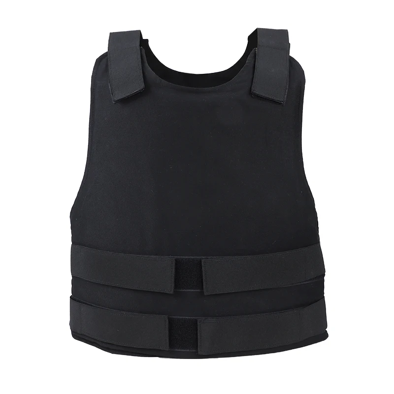 Double Safe RTS Custom Adjustable Tactical Vest Black Personal Protective Concealable Ballistic Insert Stab Proof Vest Tactical
