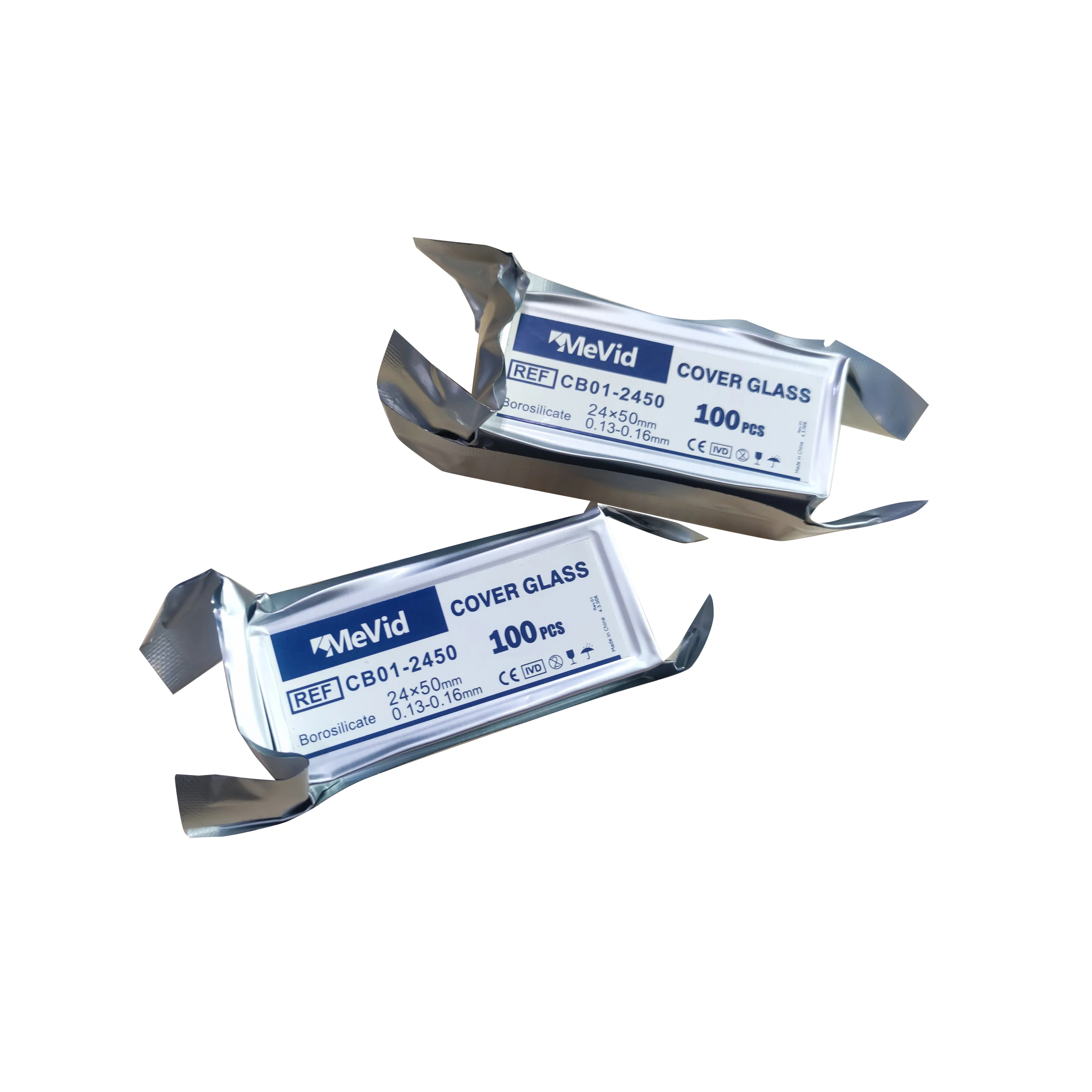 Microscope Slide High-Quality Norglas Cover Glass for Lab Use