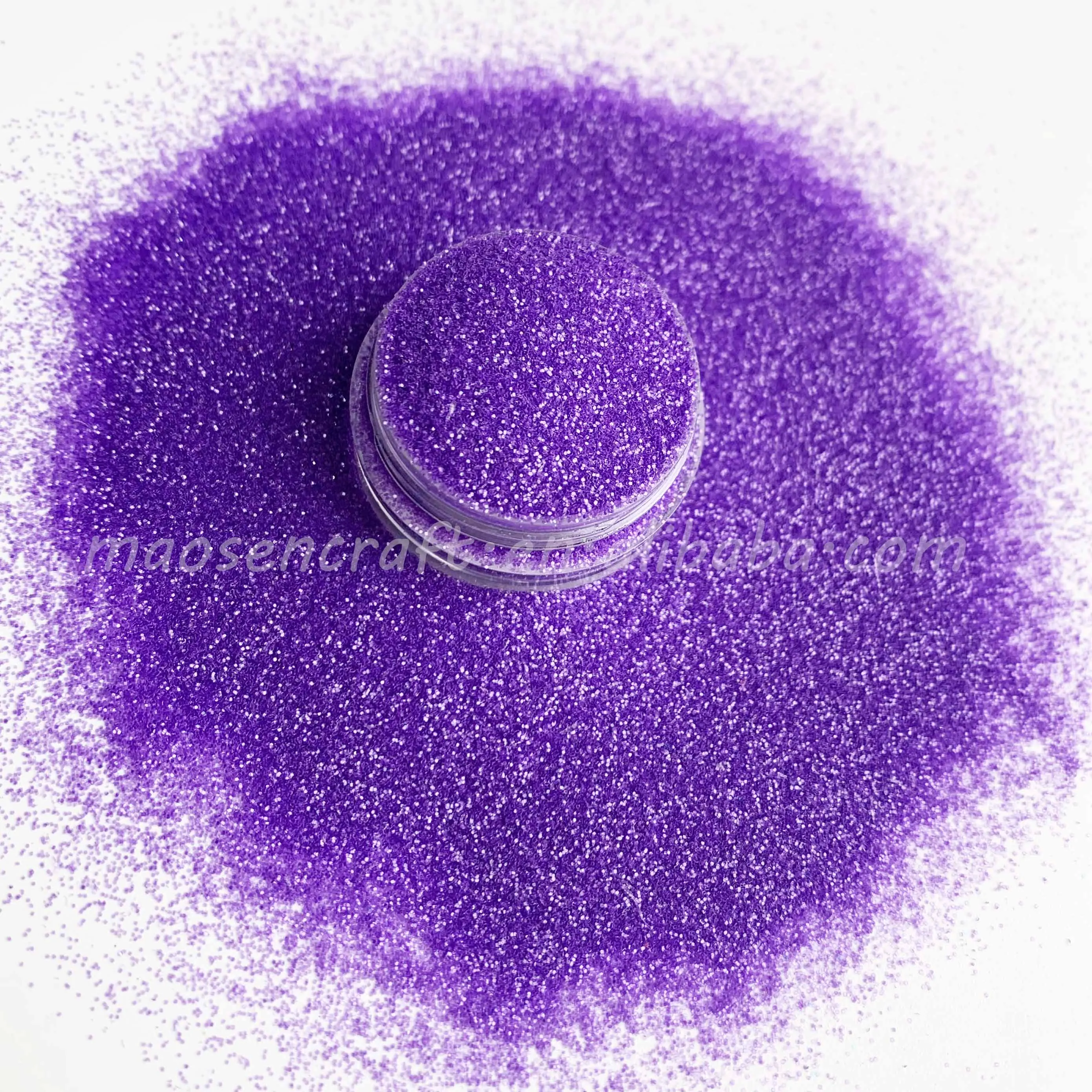 Exclusive Design Bulk Polyester Pastel Purple Glitter For Tumbler