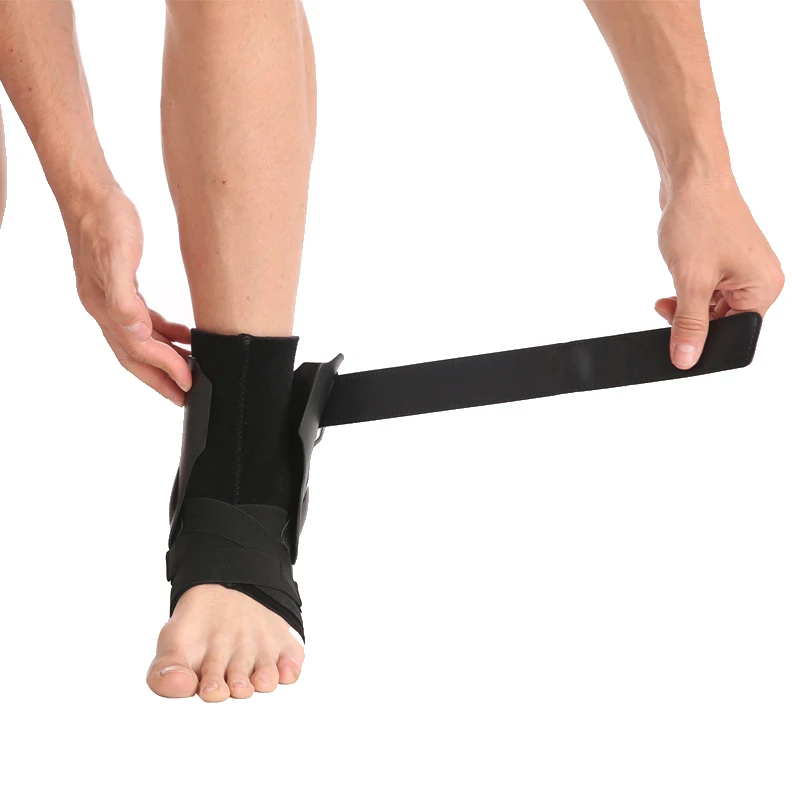 Adjustable Ankle Brace Tobillera Soporte de tobillo Ankle Support Injury Protection Lace Up Pain Relief Compression Ankle Brace