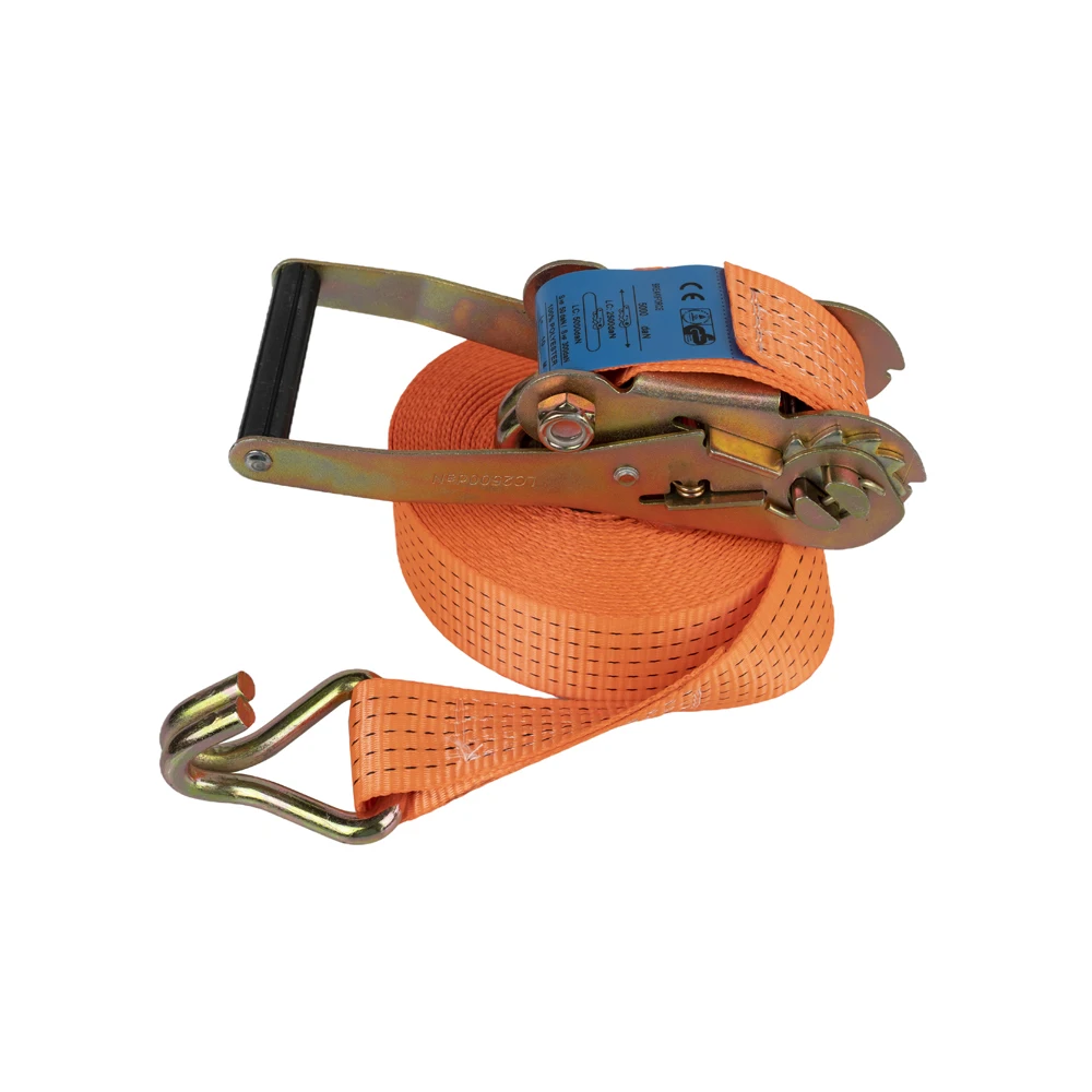 Wholesale 50mm x 10 Meter Polyester Ratchet Strap Cargo Lashing Belt with Adjustable Width 25mm~100mm Lashing Belt