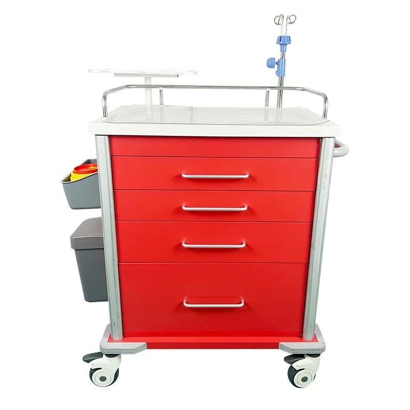 Hospital Medicine File Cart Nurse Medical Document Cabinet Patient File Trolley