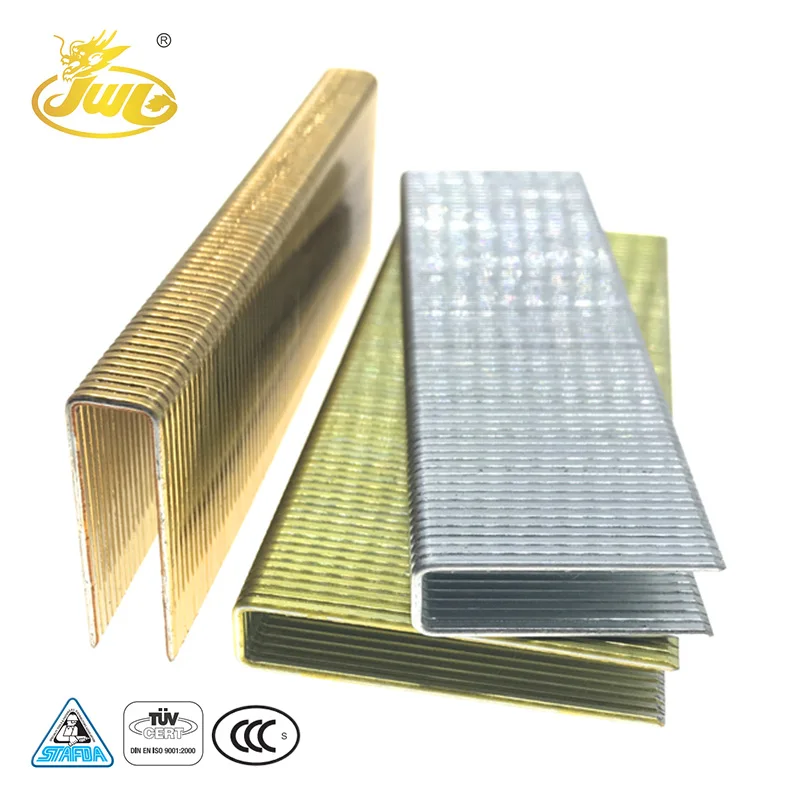 Carpenter Roofer Galvanized Wire 20GA U-Type Nail A11 Furniture Staple
