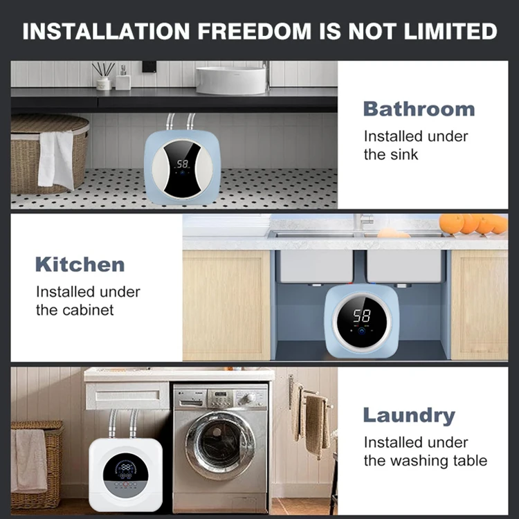 Factory Price Energy Saving Insulation Safety Protection New Water Geyser Instant Electric Water Heater