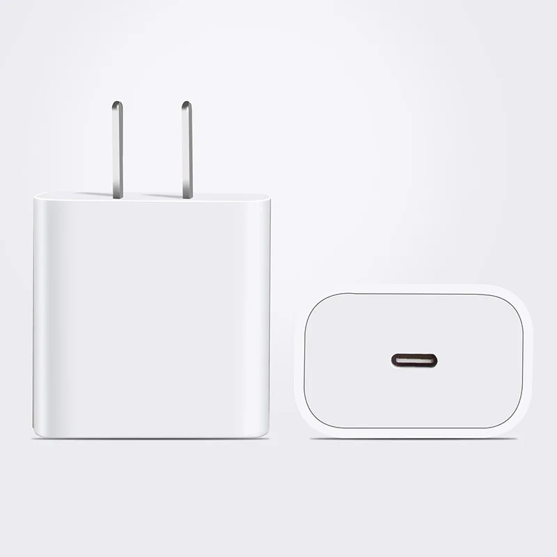Hot Sale US Plug PD 18W PD 20W Fast Charging Power Supplier Wall Charger USB C 20W Power Adapter For Iphone 13 Charger