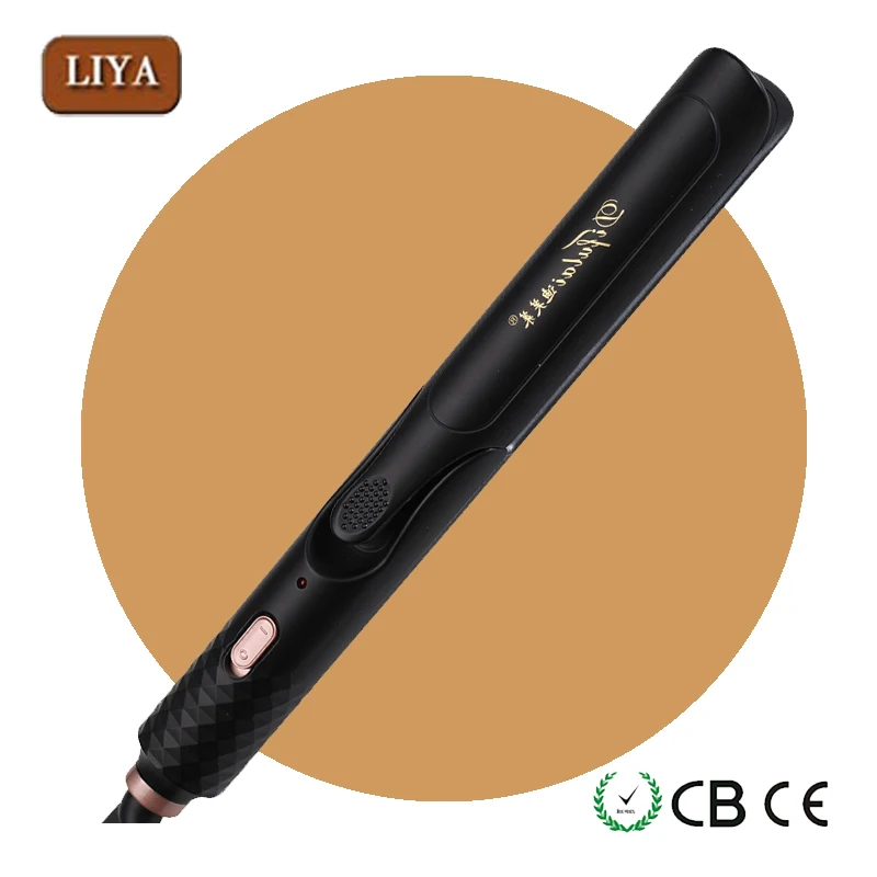 Liya 2 in 1 Hair Straightener and Curler Flat Iron Titanium Hair Flat Iron