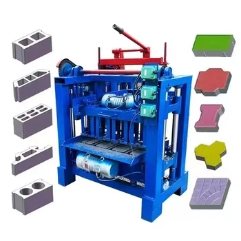 Factory Direct Sale Concrete Block Making Machine Line 12 KW Brick Making Machine