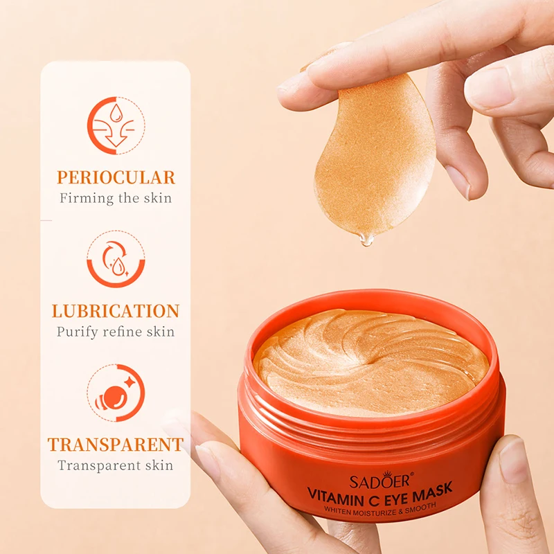 SADOER Hot Selling Skin Care Set Natural Organic Vitamin C Whitening Face Hand Eye Body Lotion Moisturizer Oil Exfoliating Gel