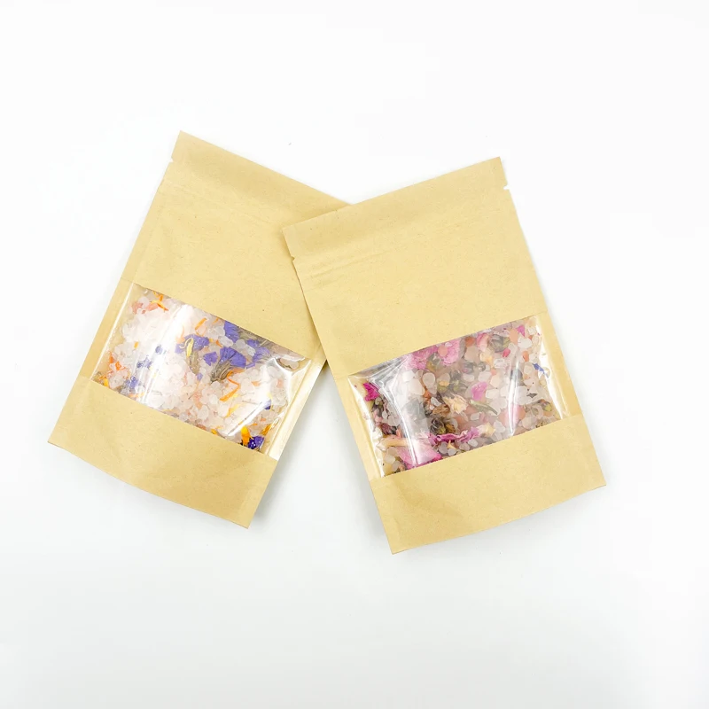 OED Private Label Luxury Packaging Natural Organic Himalayan Bath Salts with Pink Crystal Salt and Rose Scent for Body Soaking