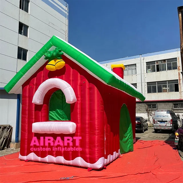 Christmas Decoration,Giant Inflatable Christmas House, Outdoor Camping Tent House