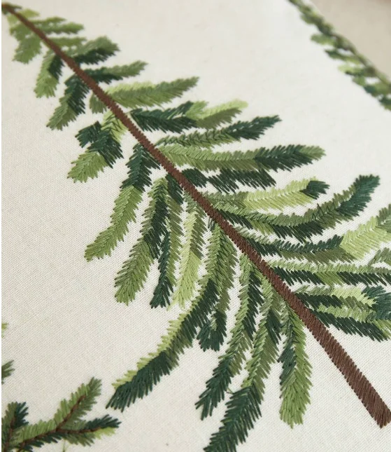 Christmas tree pattern pillow, customizable, can be placed anywhere in the living room/room/office