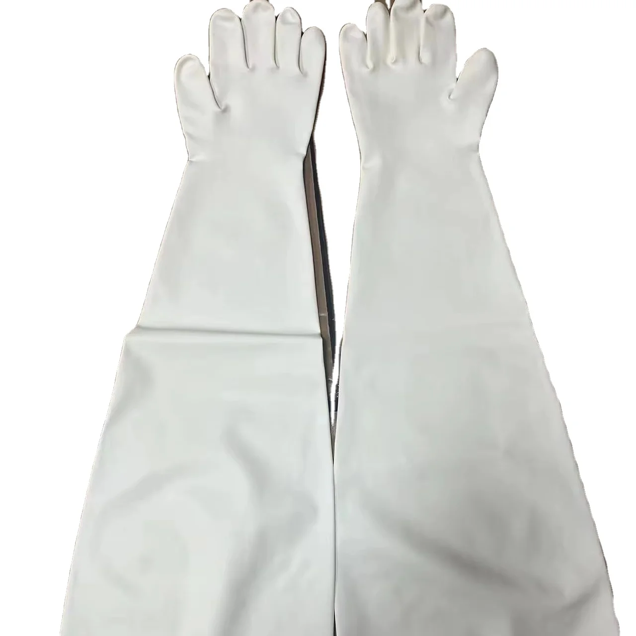 CSM Dry box gloves Vaccine drug production, biological laboratory gloves hypalon safety gloves with corrosion resistance