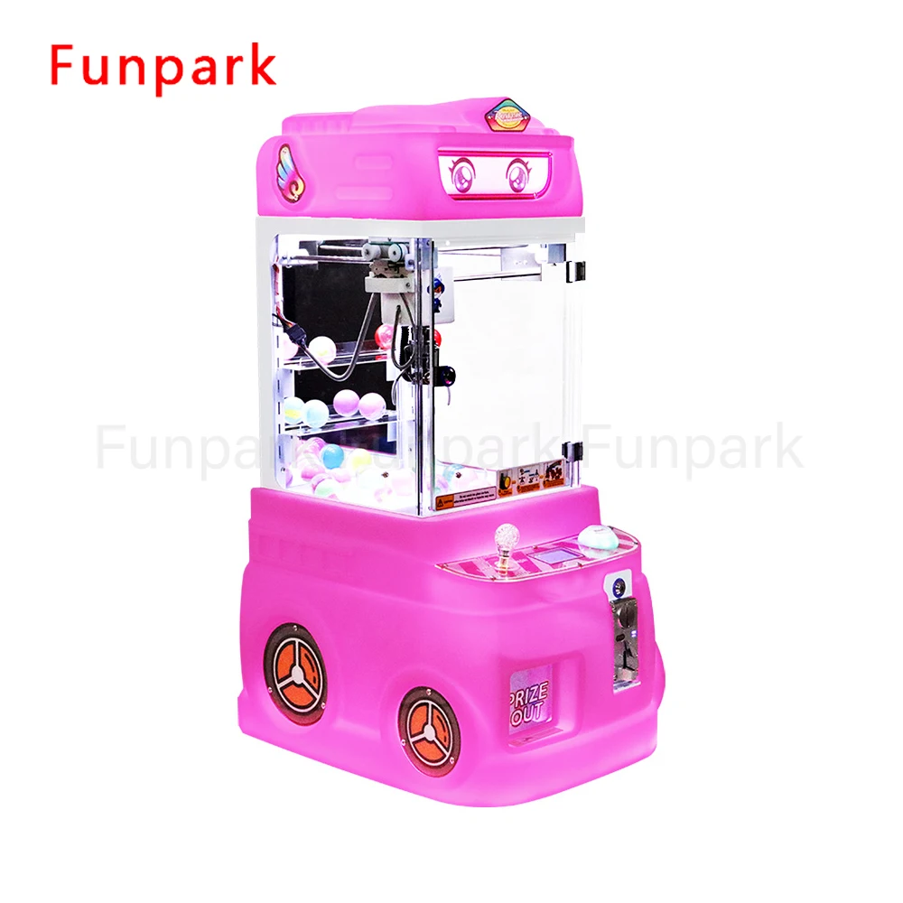 Funpark High-Quality 220V Mini Claw Crane Arcade Machine Coin Operated Plush & Metal Games for Amusement Game Center
