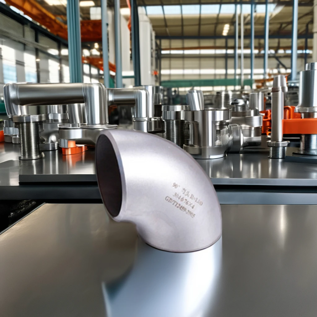 2205 304 316L 347L 904L Stainless Steel Sch40 CS LR/SR 45/90 Degree A234 WPB Seamless Elbow Pipe Fitting 3 1/4 Inch Min. 1 Piece