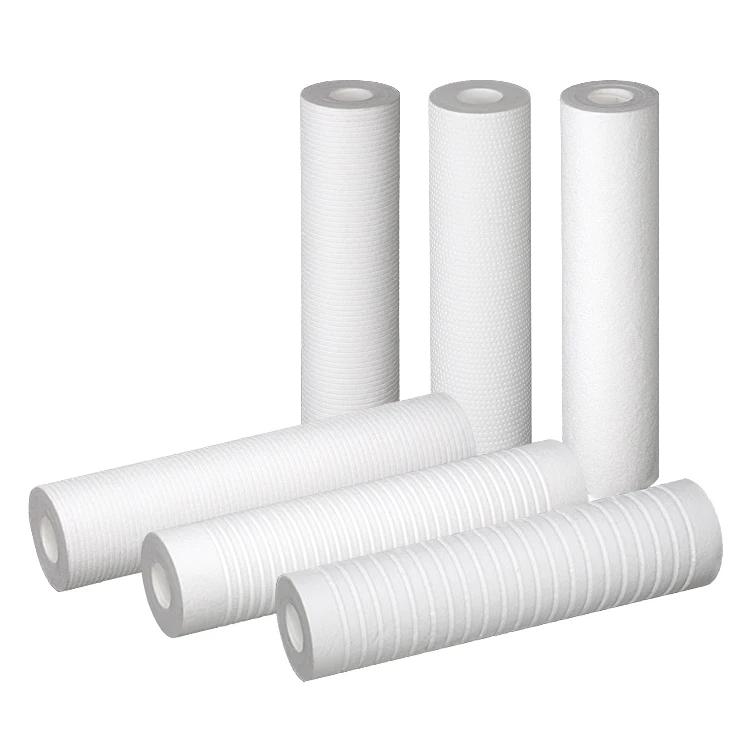 Industrial PP Spun Water Filter Cartridge PP Melt Blown Filter for whole house water filter system