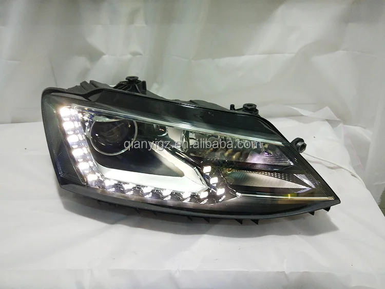 Compatible with Volkswagen Jetta headlight LED driving light projector matrix Original lighthouse Real second-hand Sagitar