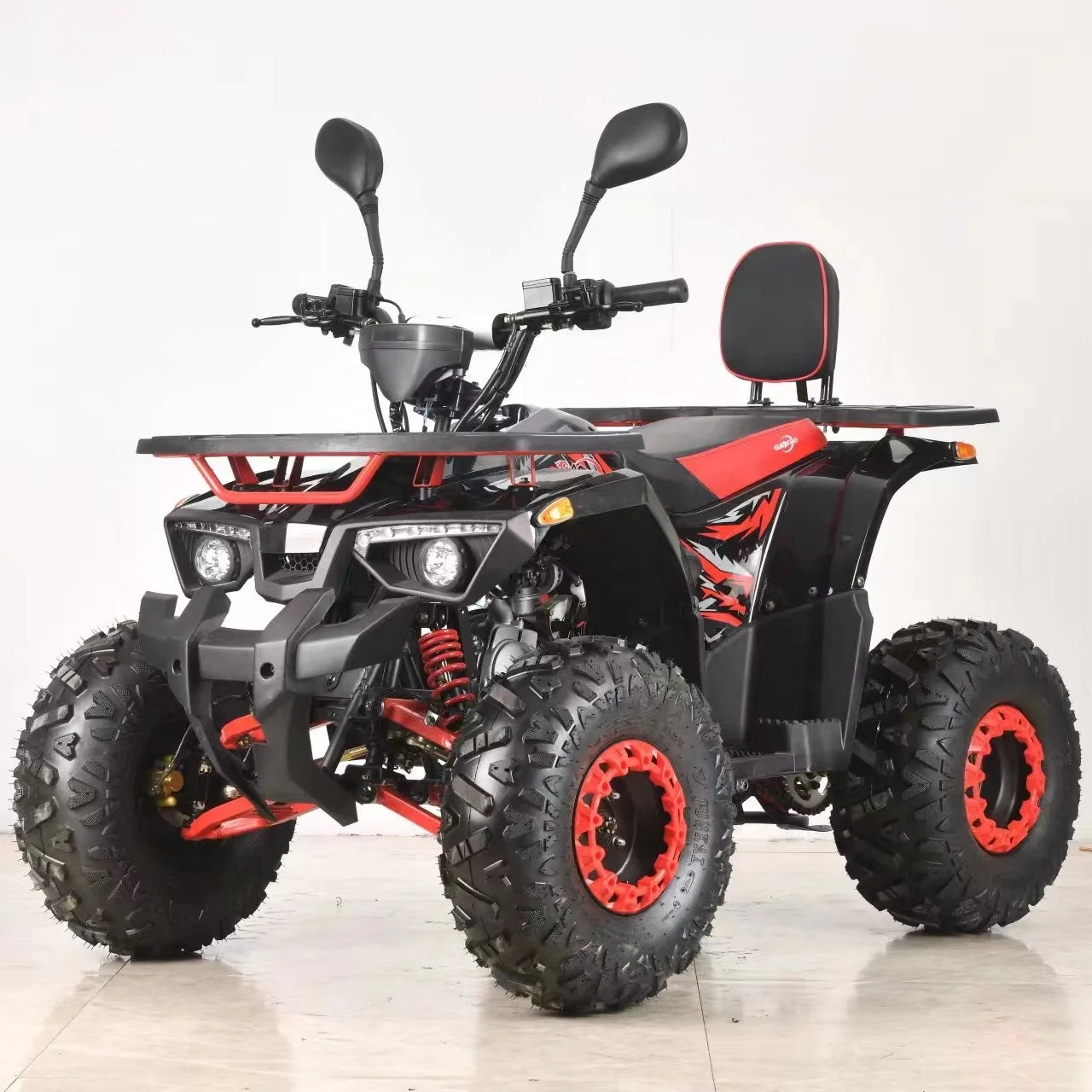 China Snow Sand All-terrain vehicle Assembly snowmobile trailer Mountain Crazy Truck Ride 250cc Electric Start Snowmobile